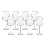 Luigi Bormioli Talismano Crystal Bordeaux Glasses, 700ml, 8 Pack - Image 2