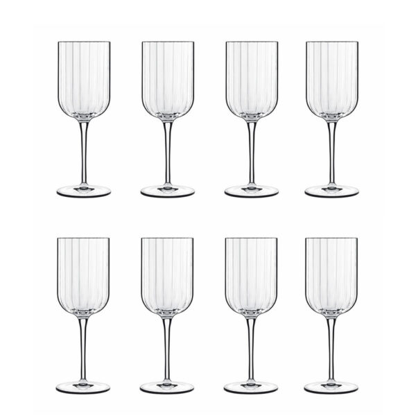 Luigi Bormioli Bach Red Wine Glasses, 400ml, 8 Pack