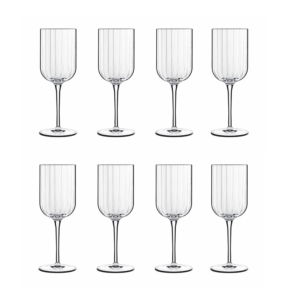 Luigi Bormioli Bach Red Wine Glasses, 400ml, 8 Pack