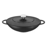 Tramontina Enameled Cast Iron Wok, 32cm / 5.0L - Image 4