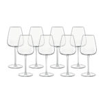 Luigi Bormioli Talismano Crystal Chardonnay Glasses, 450ml, 8 Pack - Image 2