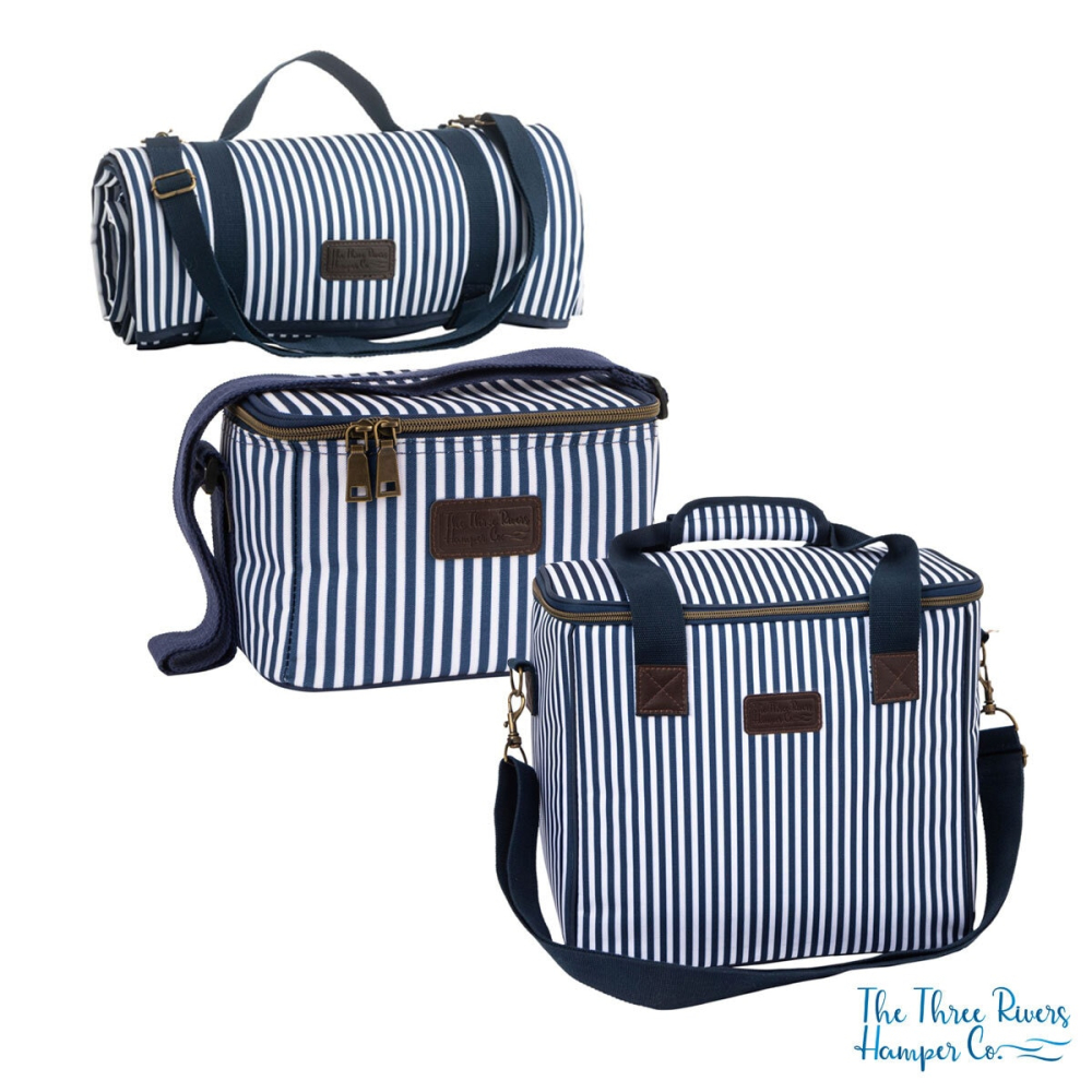 Navigate Three Rivers Family Cool Bag, Picnic Blanket and Personal Cool Bag Bundle