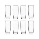 Luigi Bormioli Michelangelo Hi-Ball Glasses, 435ml, 8 Pack - Image 2