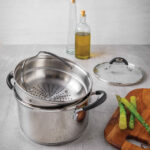 Tramontina Stainless Steel Steamer Set, 20cm / 3.4L - Image 3
