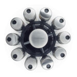 Cole & Mason 20 Jar Filled Spice Rack Carousel - Image 4