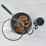 GreenPan Saute Pan, with Lid 30cm in White - Image 4