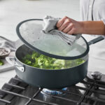 GreenPan Saute Pan, with Lid 30cm in White - Image 10