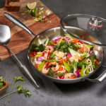 MIU Stainless Steel 34cm Wok & Utensil