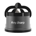 Anysharp Pro Metal Knife Sharpener with Suction, 2 Pack in Silver - Image 3