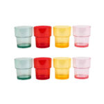 Navigate Strawberries & Cream Acrylic Tumblers, 8 Pack - Image 2