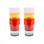 Navigate Strawberries & Cream Acrylic Tumblers, 8 Pack - Image 3