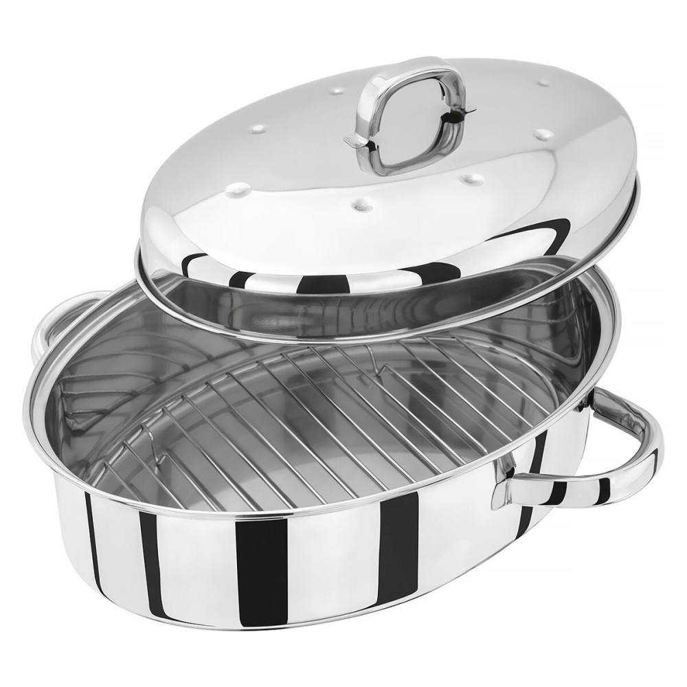 Judge Stainless Steel Oval Roaster & Rack