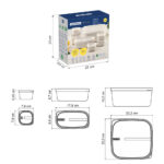 Tramontina Food Storage Set, 7 Piece - Green - Image 8