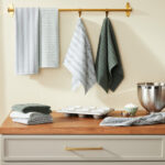 KitchenAid Kitchen Towels Set 8 Pack, Taupe - Image 8