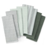 KitchenAid Kitchen Towels Set 8 Pack, Taupe - Image 18