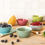 Over & Back Stoneware Bowl Set, 6 Piece
