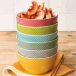 Over & Back Stoneware Bowl Set, 6 Piece - Image 3