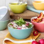 Over & Back Stoneware Bowl Set, 6 Piece - Image 5