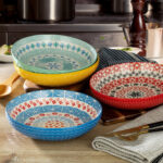 Signature Housewares Stoneware Serving Bowls, 4 Piece - Image 5