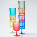 Pandex Acrylic Stacking Tumblers, 355ml, 8 Pack - Image 2