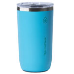 ThermoFlask Coffee and Mug Set in Black & Blue - Image 4