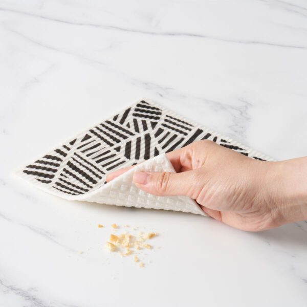 Evergrace Home Swedish Dishcloth 12 Piece Set, in Black