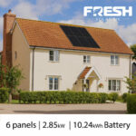 Fresh Solar 10.24kWh Fox ESS Evo Battery Solar PV System, Choose from 6-18 Panels - Fully Installed - Image 2