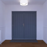 Dortech Double Knaresborough Aluminium Front Door with Lever Handle - Image 11