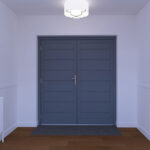 Dortech Double Malton Aluminium Front Door with Lever Handle - Image 11