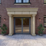 Dortech Double Richmond Aluminium Front Door with Lever Handle - Image 10