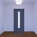 Dortech Patterdale Aluminium Front Door with Lever Handle - Image 6