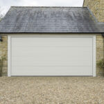 Cardale Rib Smooth Sectional ISO45 Door with Installation up to 5 metres width in 3 Colours