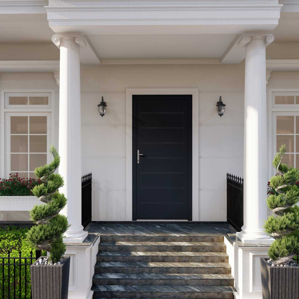 Dortech Malton Aluminium Front Door with Lever Handle