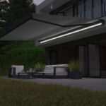Olympus LED Awnings Hera Outdoor Patio Awning up to 3m Projection, Delivery Only