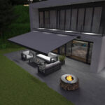Olympus LED Awnings Hera Outdoor Patio Awning up to 3m Projection, Delivery Only - Image 2
