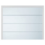 Cardale Rib Smooth Sectional ISO20 Door with Installation up to 5 metres width in 3 Colours - Image 2