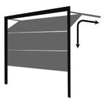 Cardale Rib Smooth Sectional ISO20 Door with Installation up to 5 metres width in 3 Colours - Image 4