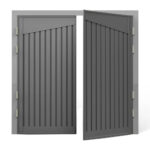 Cardale Gatcombe Side Hinged Garage Door With Installation in 3 Colours - Image 4