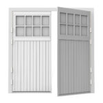 Cardale Bedford Side Hinged Garage Door With Installation in 3 Colours - Image 4