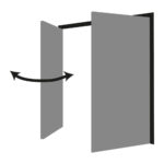 Cardale Bedford Side Hinged Garage Door With Installation in 3 Colours - Image 5