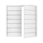 Cardale Haven Side Hinged Garage Door With Installation in 3 Colours - Image 3