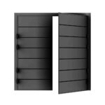 Cardale Haven Side Hinged Garage Door With Installation in 3 Colours - Image 4
