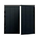 Cardale Vogue Side Hinged Garage Door With Installation in 3 Colours - Image 2