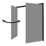 Cardale Vogue Side Hinged Garage Door With Installation in 3 Colours - Image 5