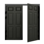 Cardale Sheraton Side Hinged Garage Door With Installation in 3 Colours - Image 2