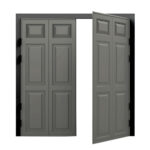 Cardale Sheraton Side Hinged Garage Door With Installation in 3 Colours - Image 3