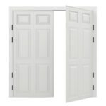 Cardale Sheraton Side Hinged Garage Door With Installation in 3 Colours - Image 4