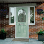 Madeira Composite Front Door with Installation in Green - Image 18