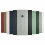 Oslo Composite Front Door with Installation in Green - Image 17