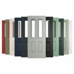 Rome 2 Composite Front Door with Installation in Green - Image 21